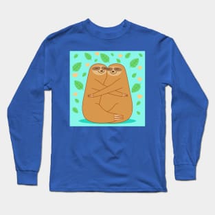 Friendship of sloths Long Sleeve T-Shirt